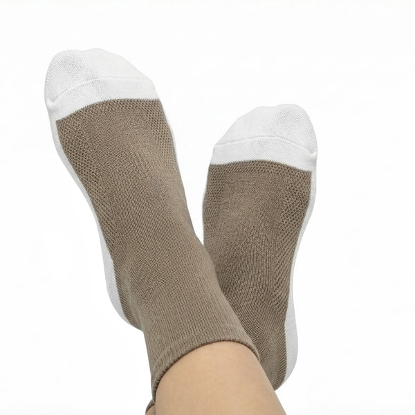 [Extra Roomy - Brown / White]