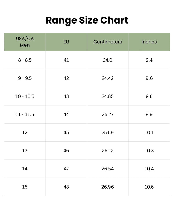 Range – Men's Barefoot Shoes for All-Day Comfort